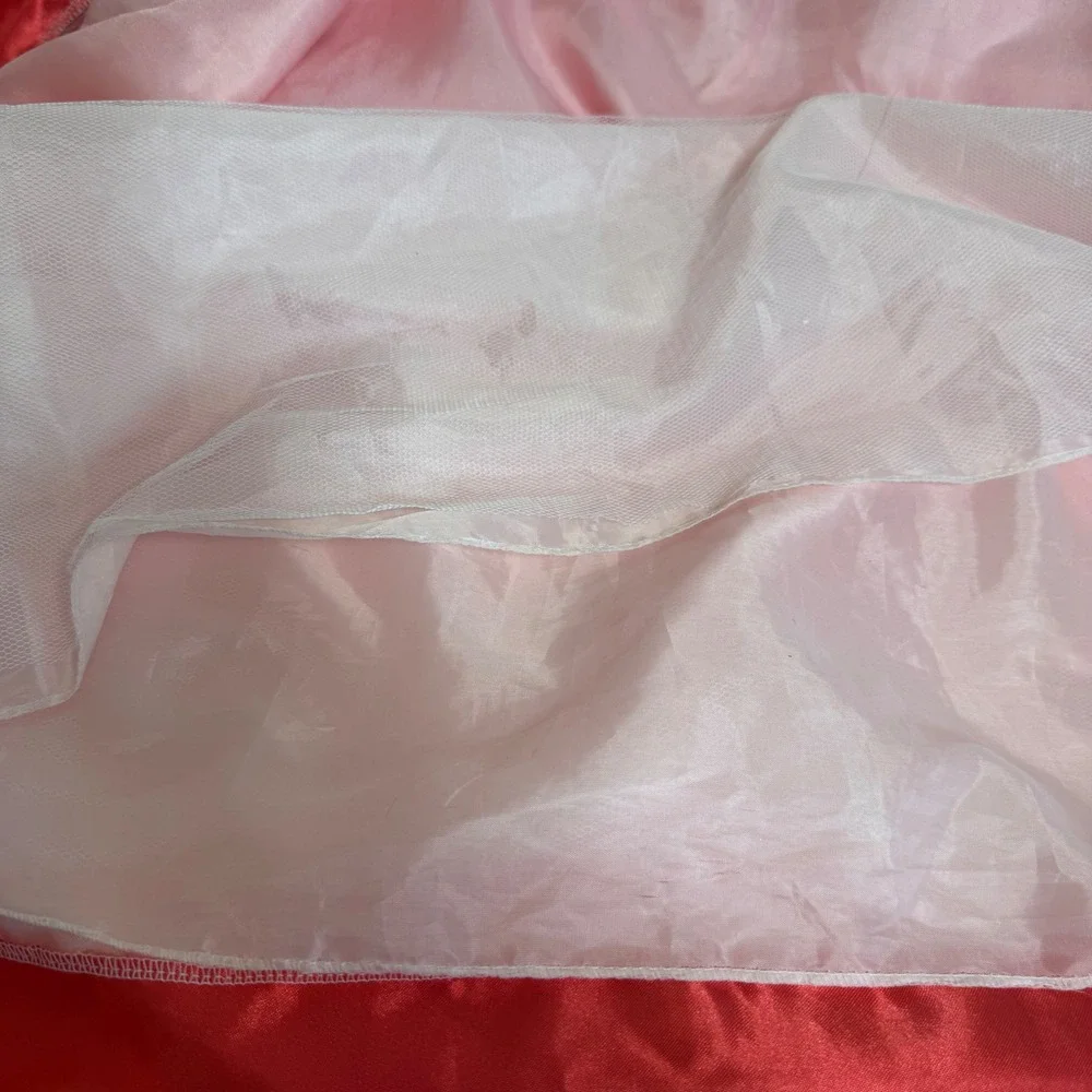 Rubies Princess Peach Costume Dress Girls Small 4-6 Pink Super Mario‎ Nintendo